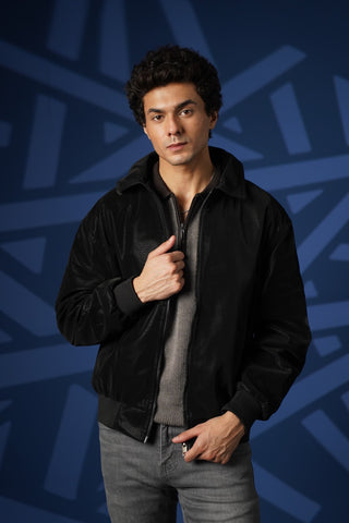 LEATHER JACKET - Brackets