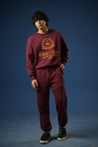 Embroidered Sweatshirt - Brackets