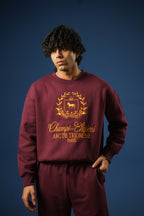 Embroidered Sweatshirt - Brackets