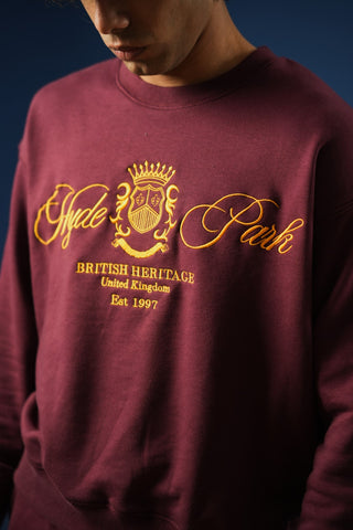 Embroidered Sweatshirt - Brackets