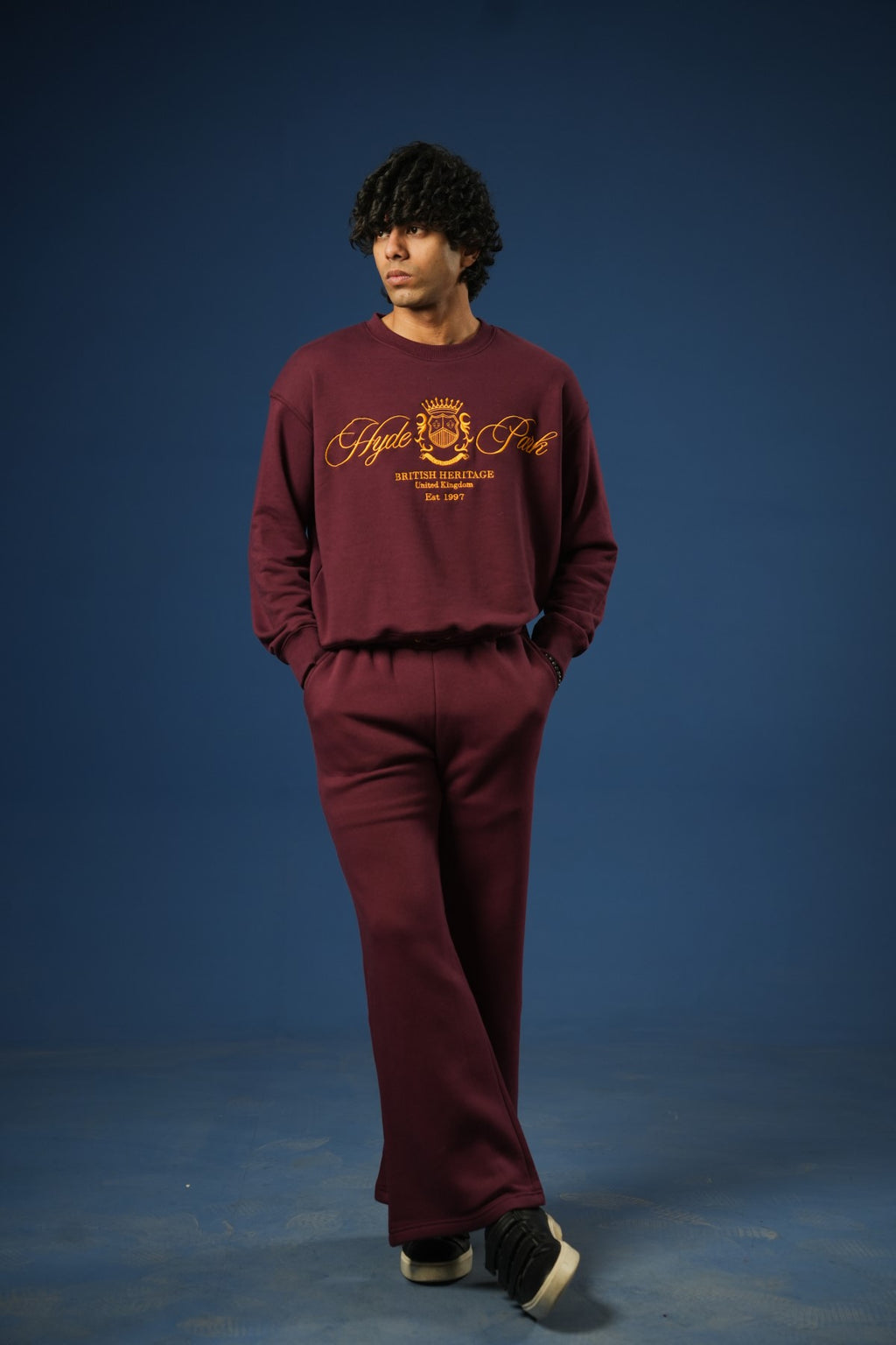 Embroidered Sweatshirt - Brackets