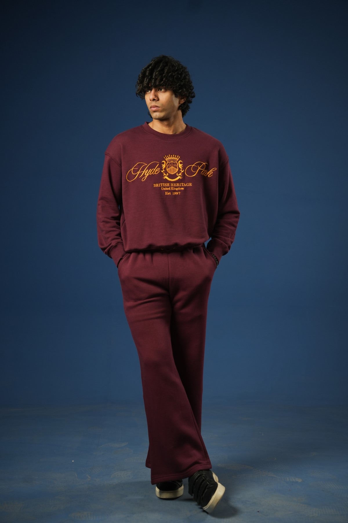 Embroidered Sweatshirt - Brackets