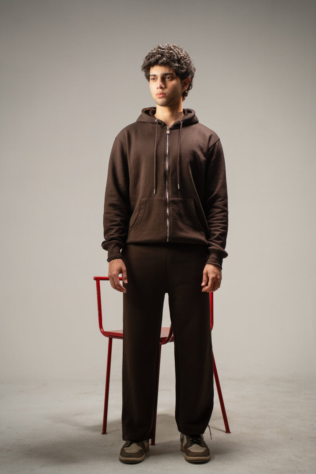 Zipper Hoodie - Brackets