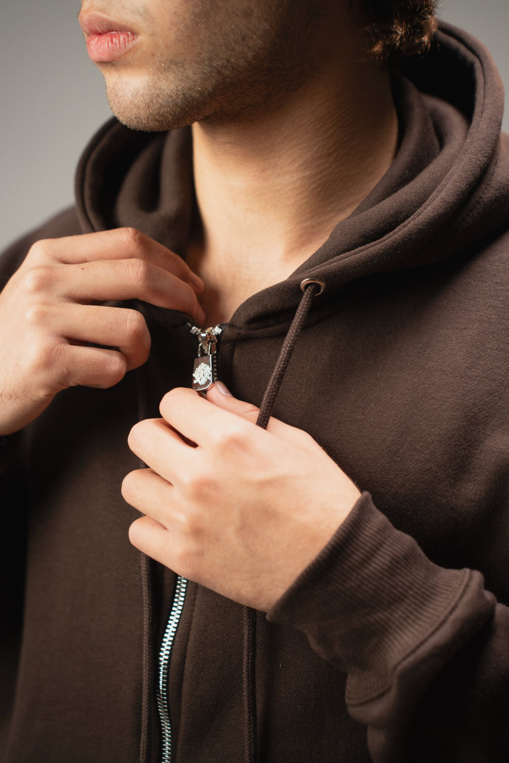 Zipper Hoodie - Brackets