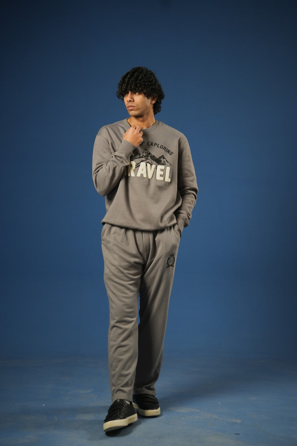 Embroidered Sweatshirt - Brackets