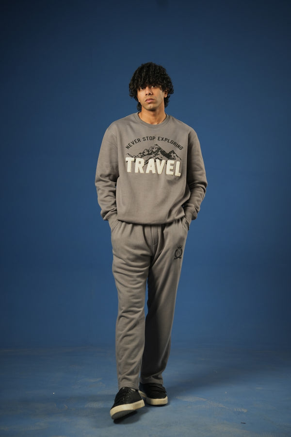 Embroidered Sweatshirt - Brackets