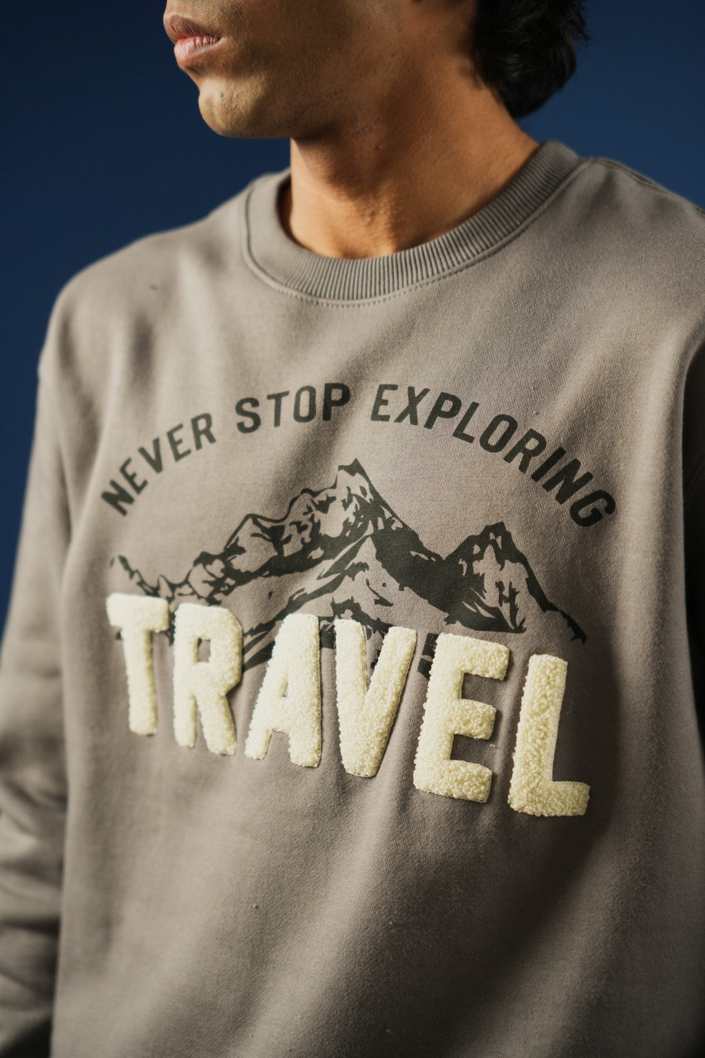 Embroidered Sweatshirt - Brackets