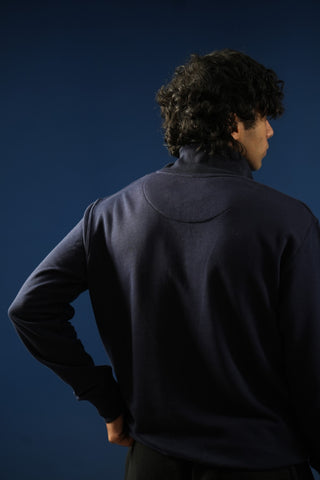 Mock Neck Sweatshirt - Brackets