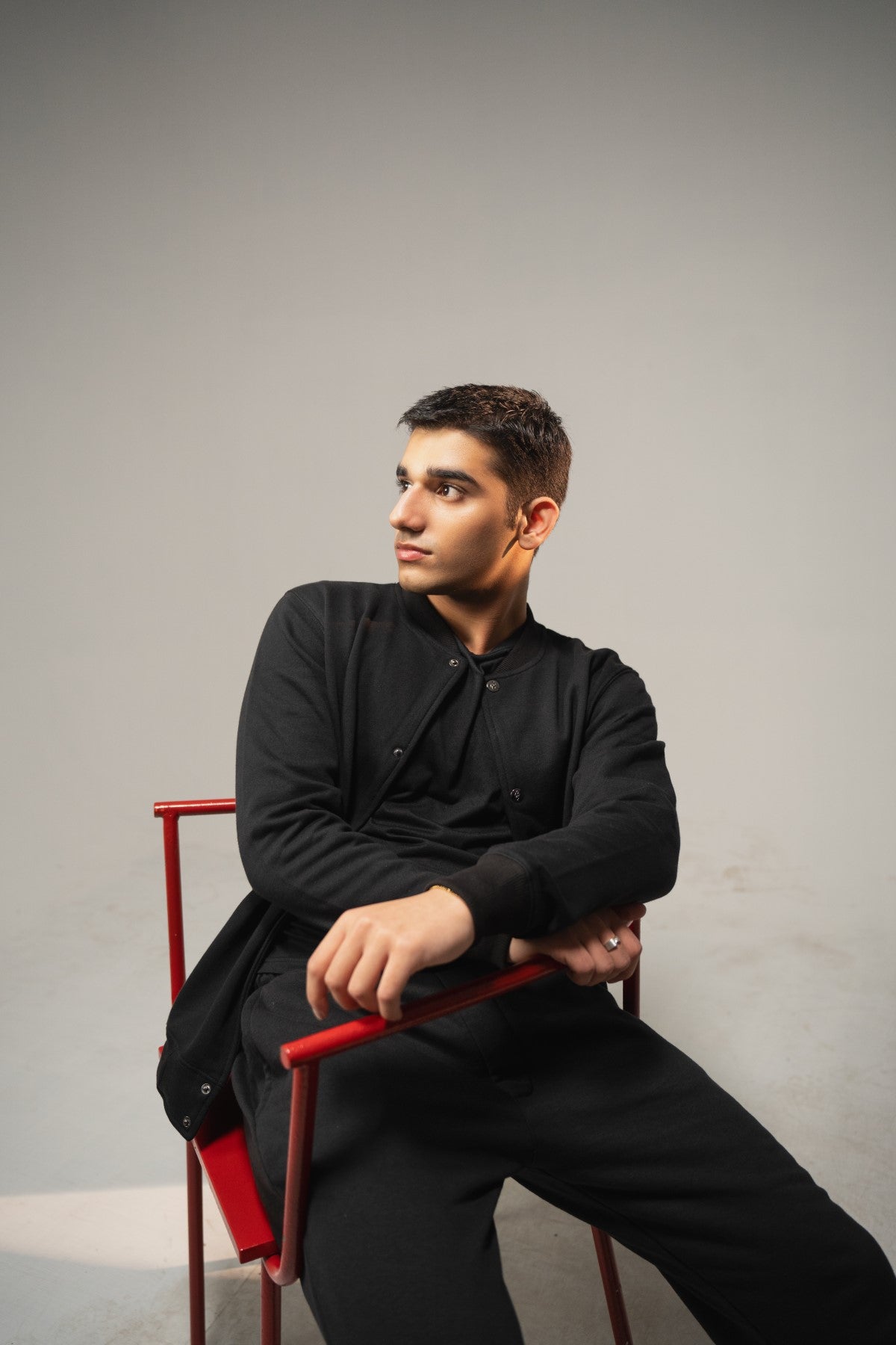 Button-Up Sweatshirt - Brackets Main image