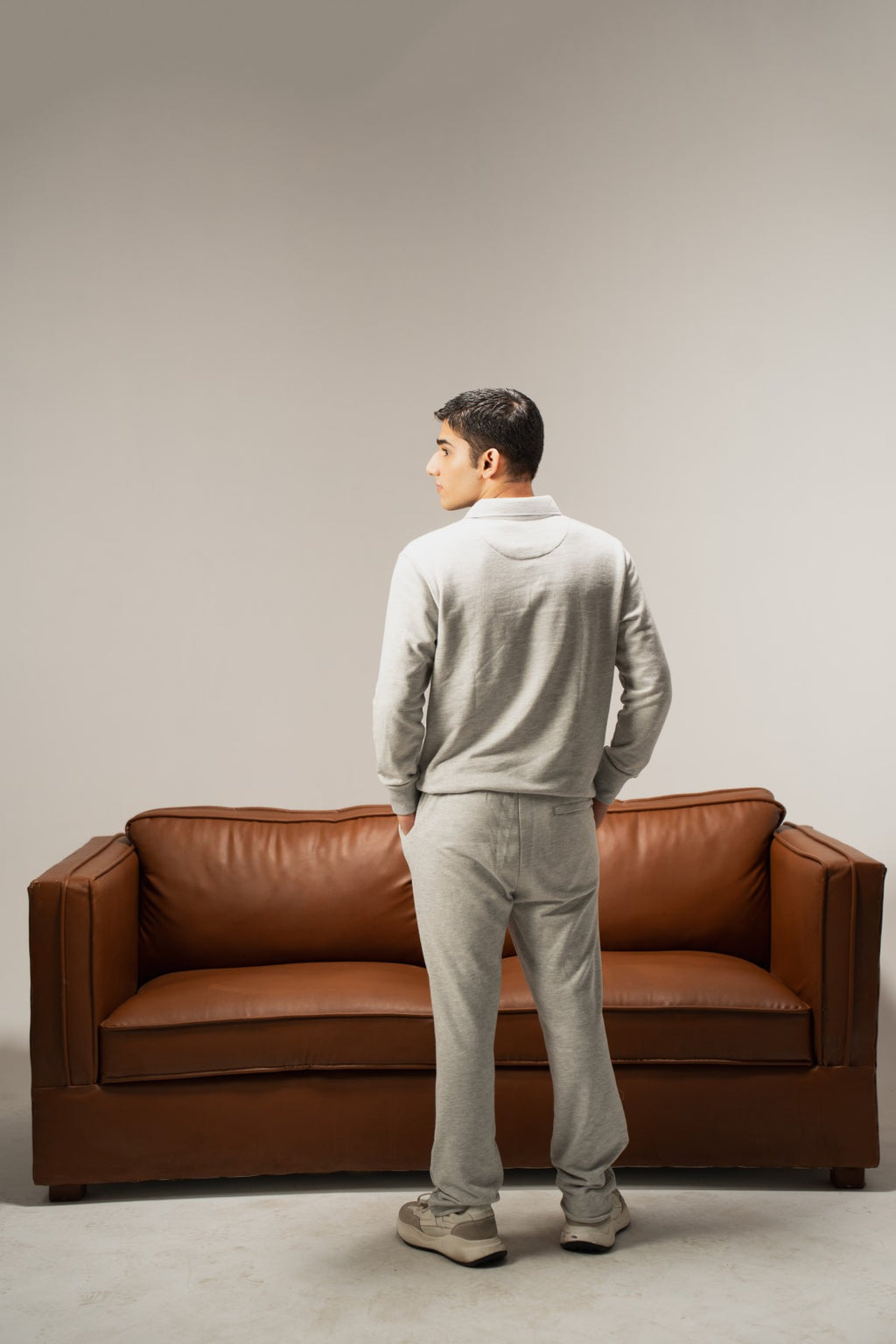 Long-Sleeves Polo Shirt - Brackets