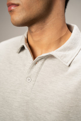Long-Sleeves Polo Shirt - Brackets
