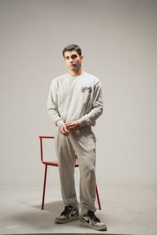 Embroidered Sweatshirt - Brackets