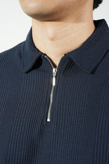 HALF ZIP POLO