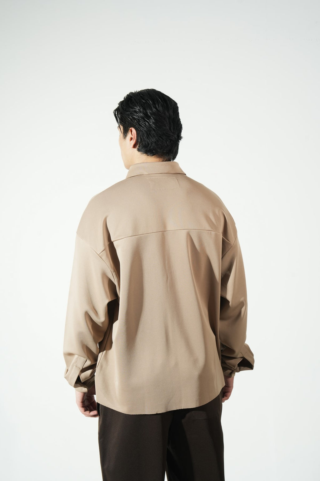 Casual Button-Down Shirt - Brackets