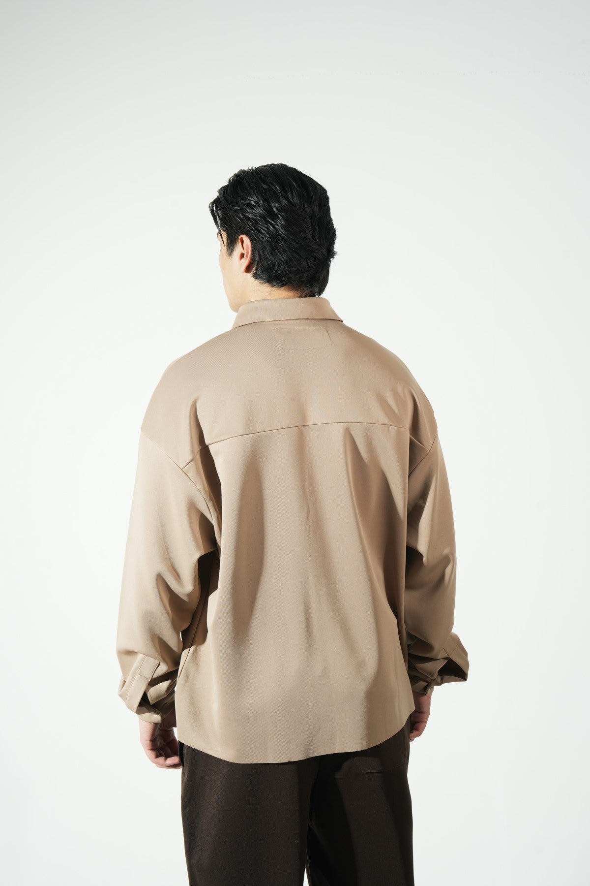 Casual Button-Down Shirt - Brackets