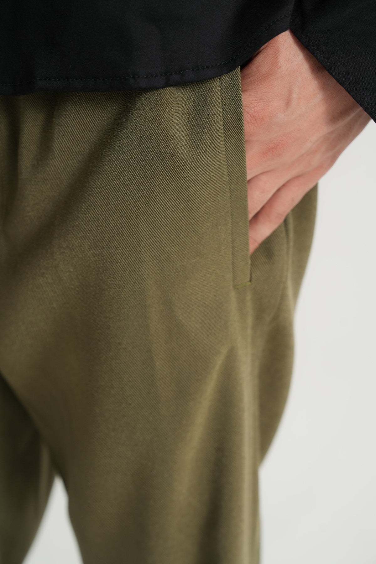 Burnt Olive Trousers Secondary image