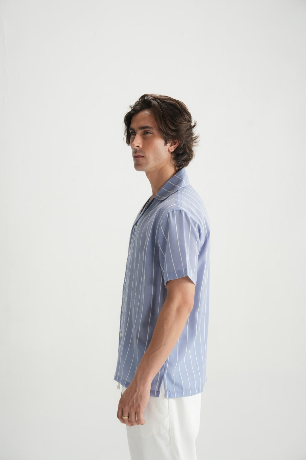 Resort Shirt Soft Blue - Brackets