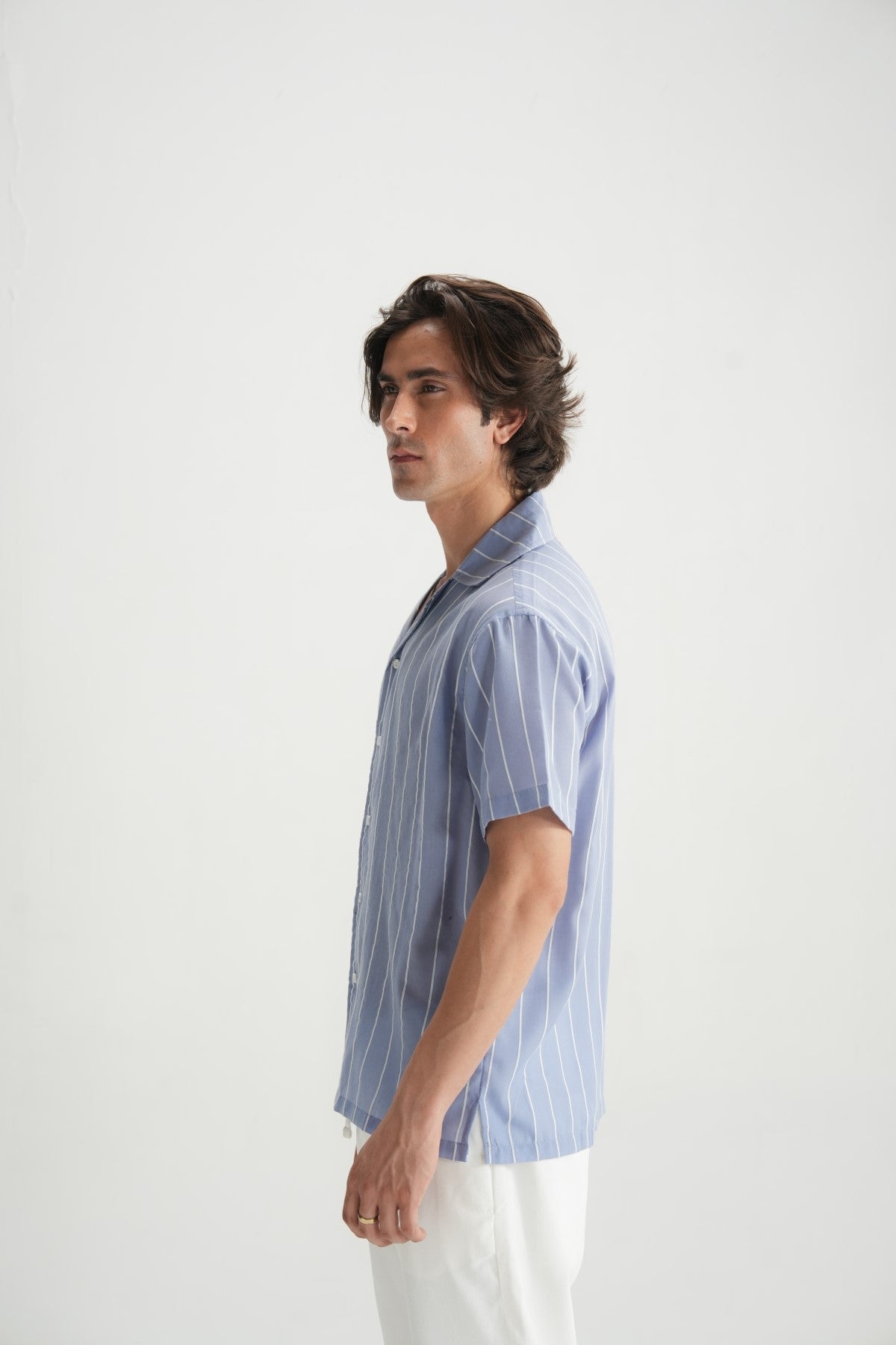 Resort Shirt Soft Blue - Brackets