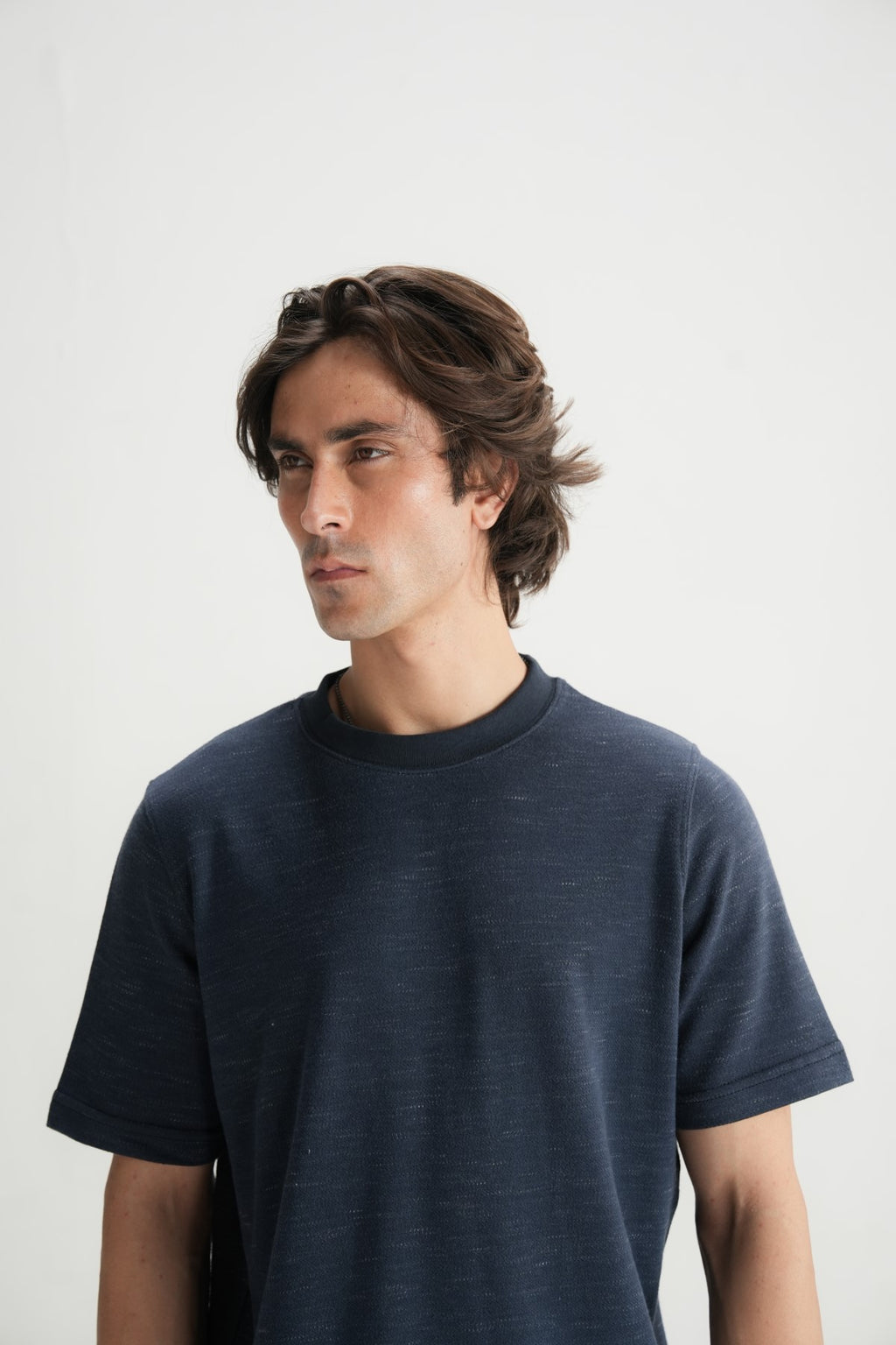 Navy Blue T-Shirt - Brackets