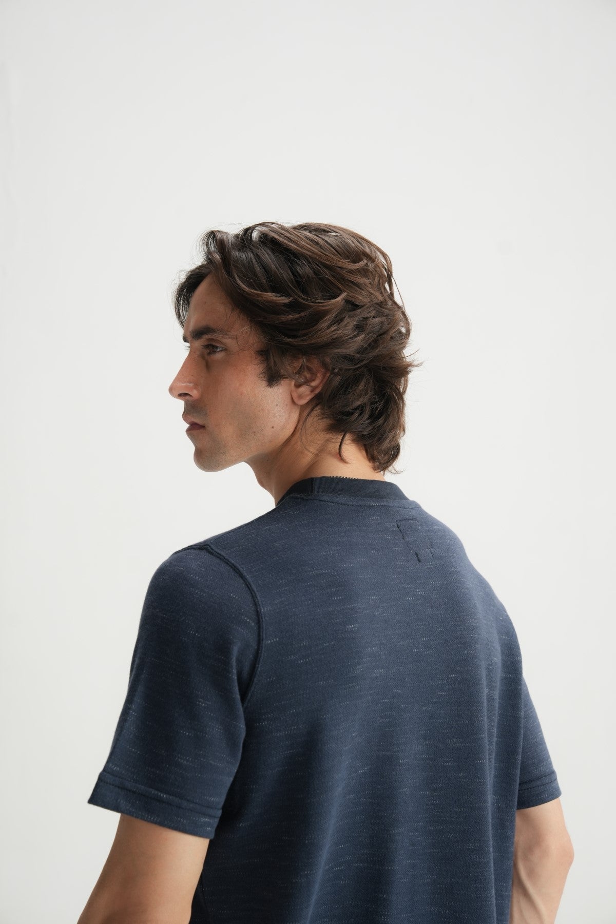 Navy Blue T-Shirt - Brackets