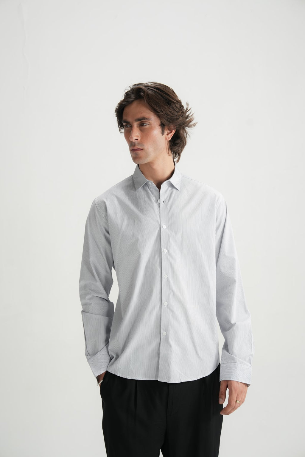Striped Classic Shirt - Brackets
