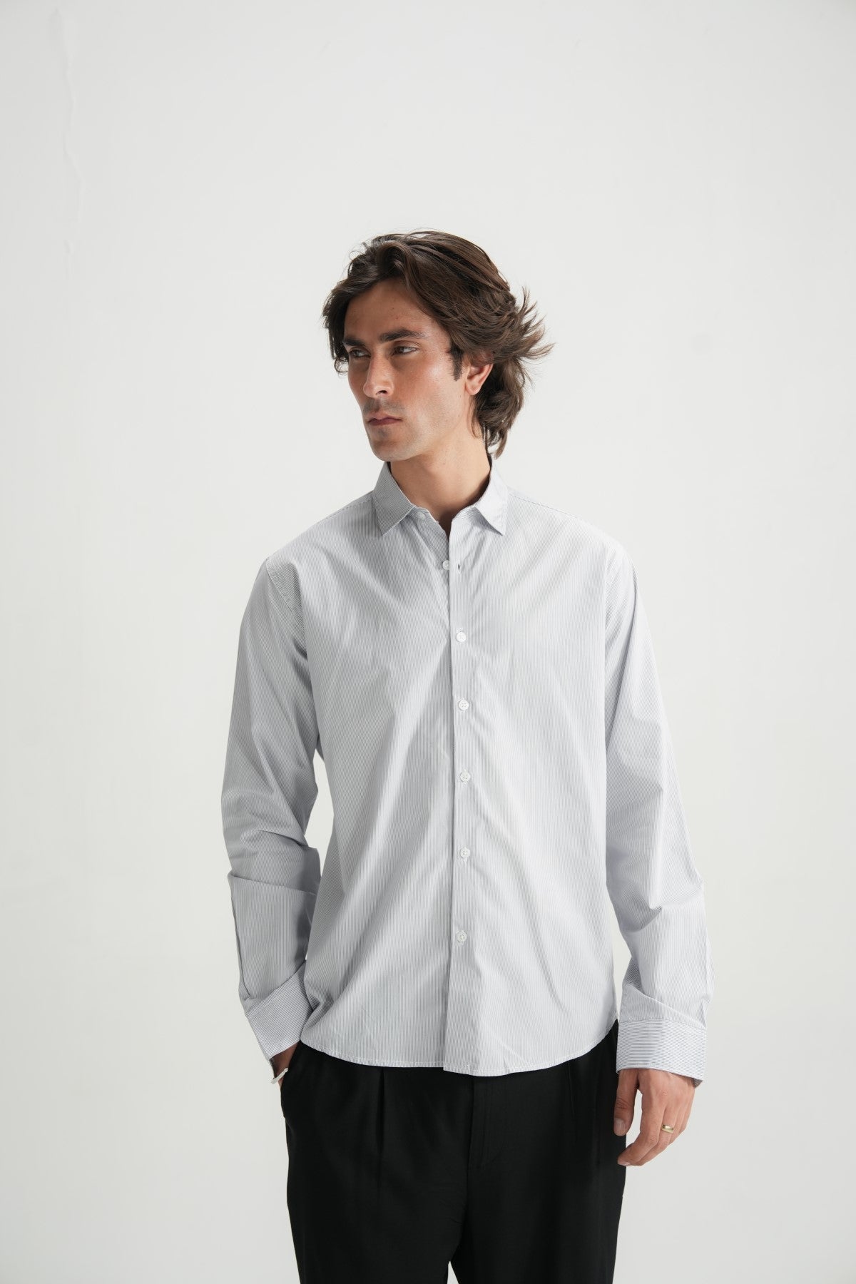 Striped Classic Shirt - Brackets