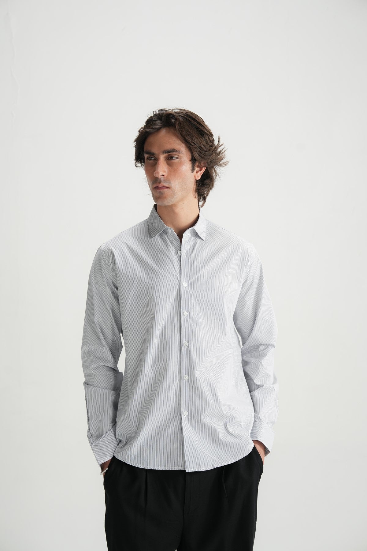 Striped Classic Shirt - Brackets