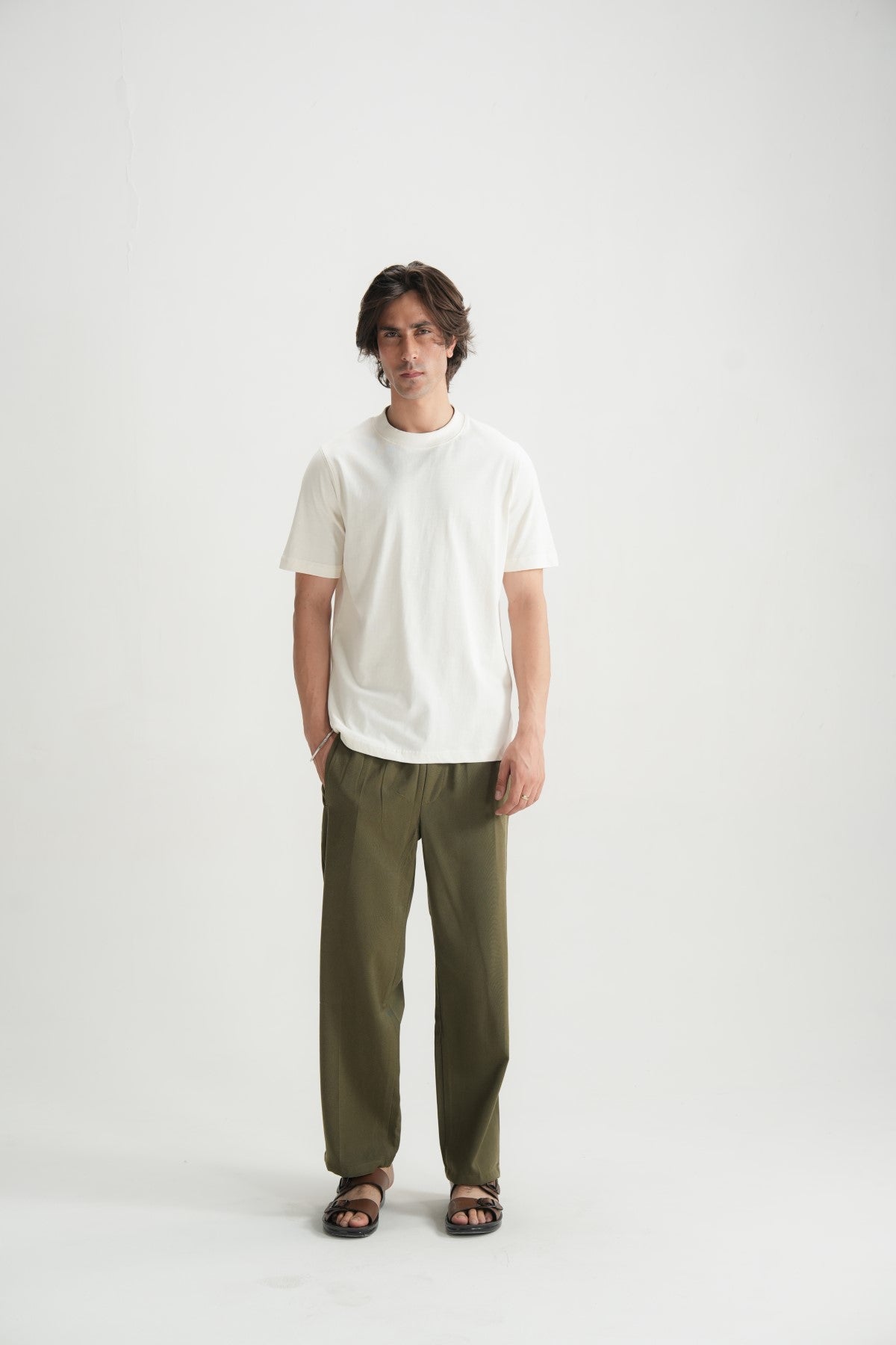 Whisper White T-Shirt - Brackets