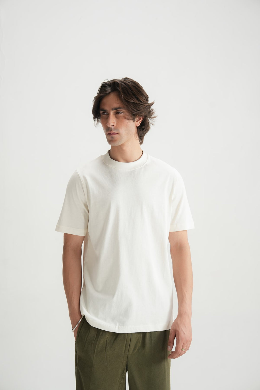 Whisper White T-Shirt - Brackets