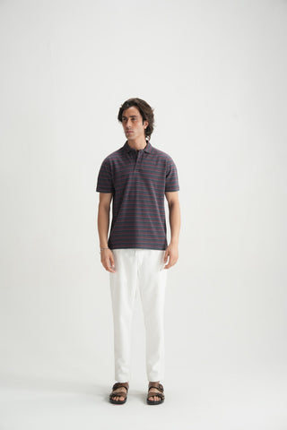 Textured Polo Shirts - Brackets