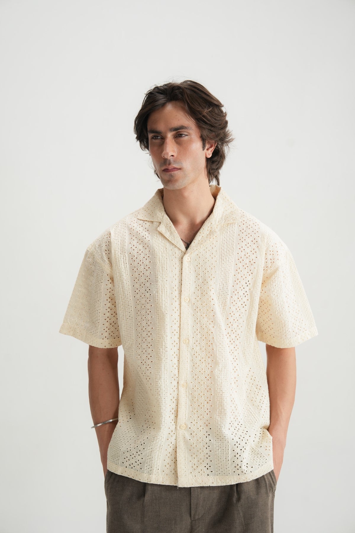 Chikan Kari Resort Shirt - Brackets Main image