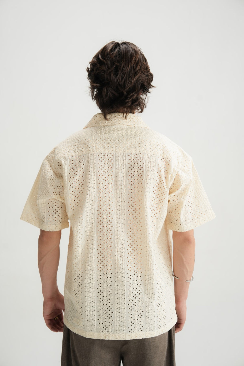 Chikan Kari Resort Shirt - Brackets