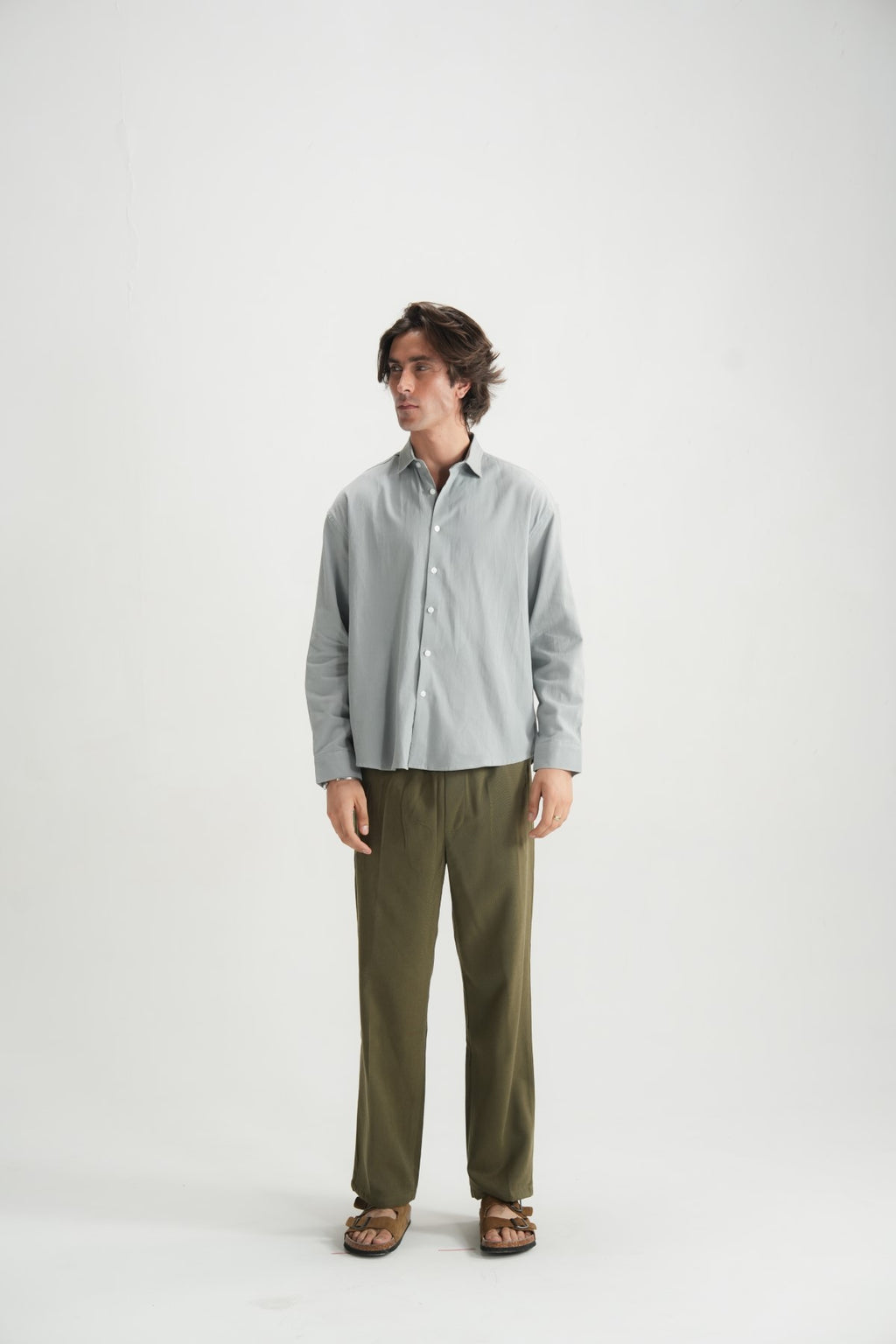 Pastel Green Classic Shirt - Brackets