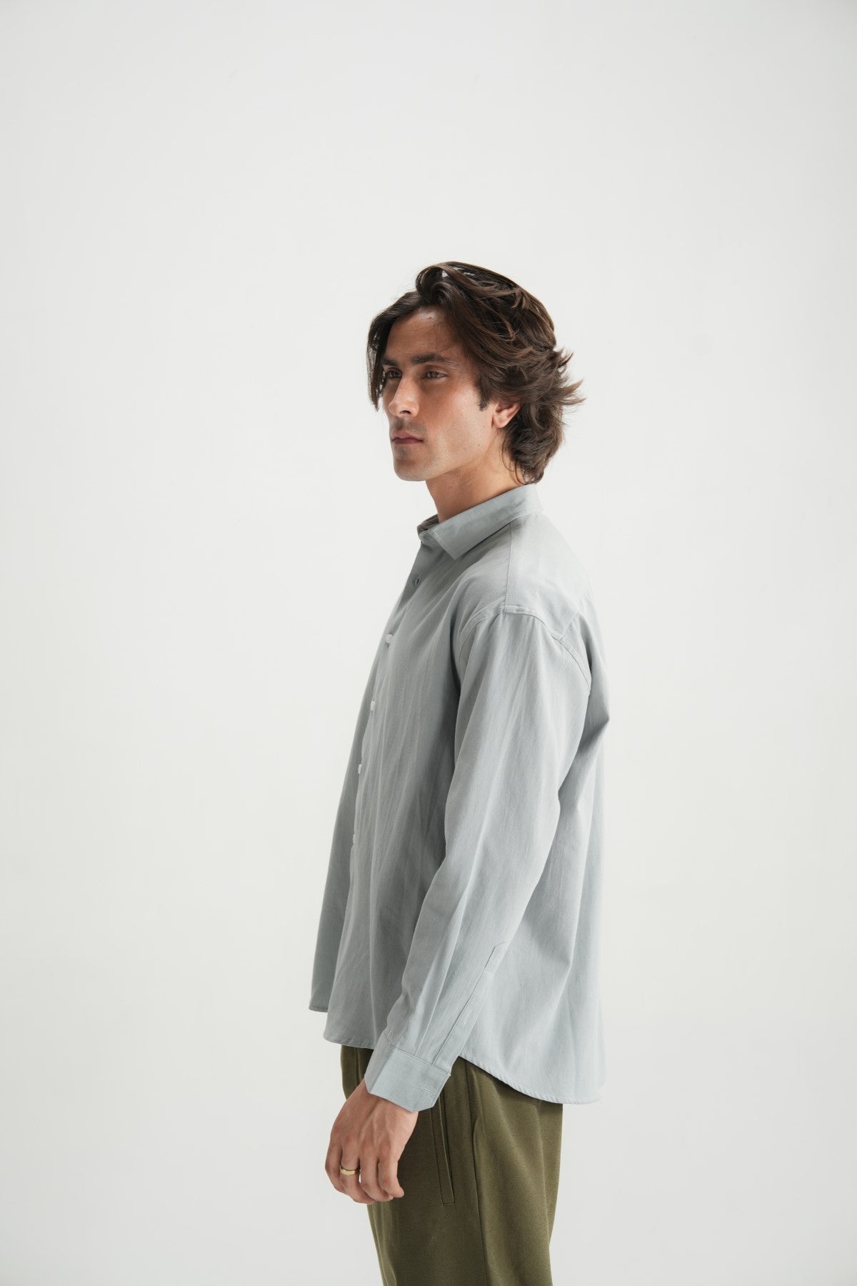 Pastel Green Classic Shirt - Brackets