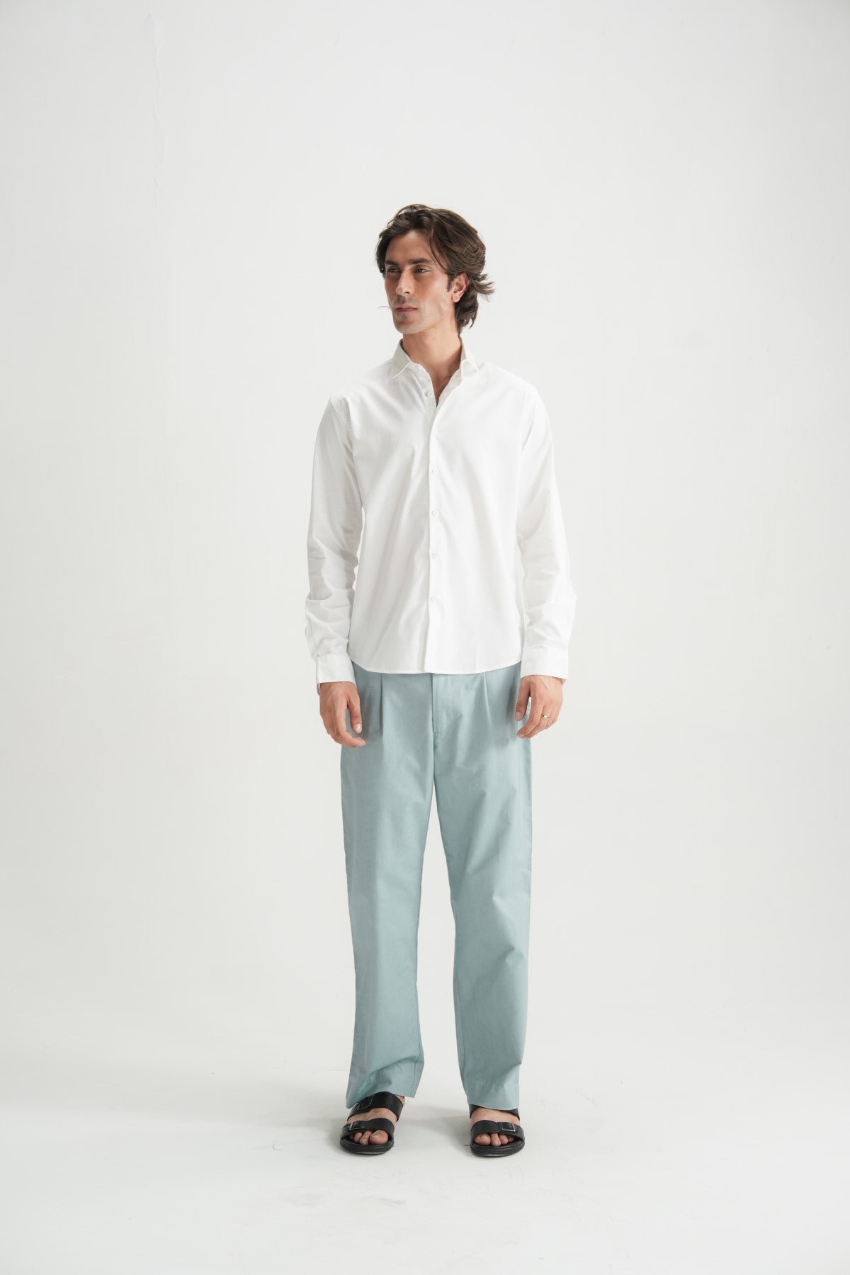 Classic White Button-Down Shirt - Brackets Main image