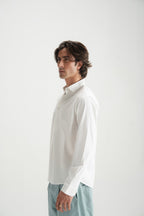 Classic White Button-Down Shirt - Brackets