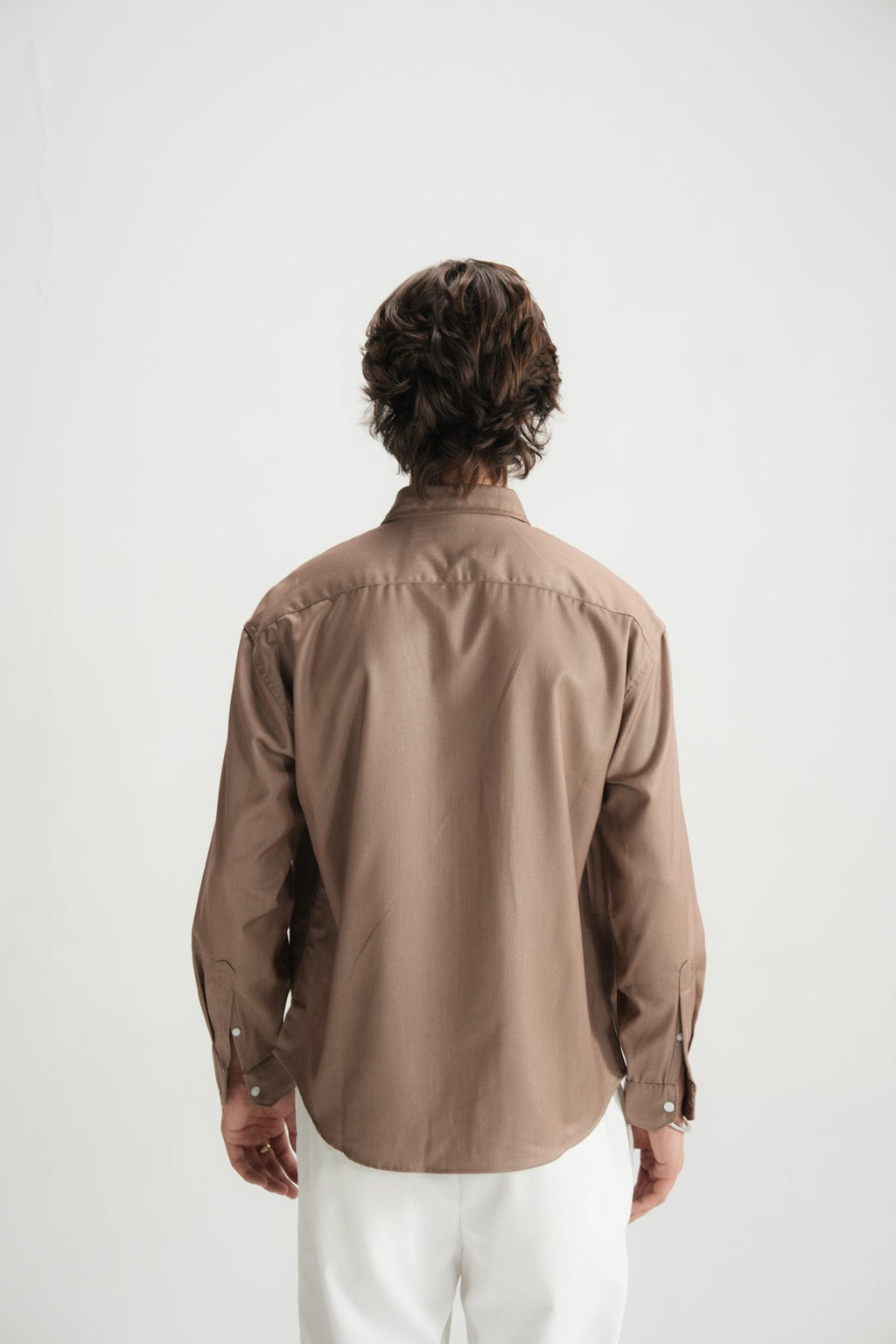 Tobacco Brown Classic Shirt - Brackets