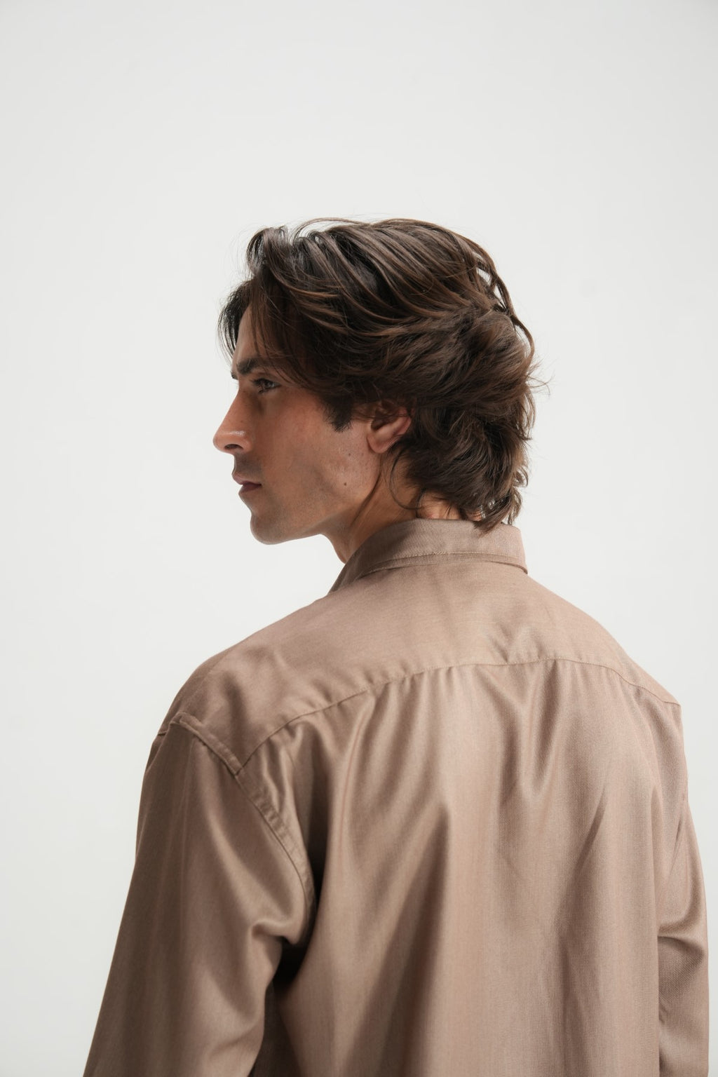 Tobacco Brown Classic Shirt - Brackets