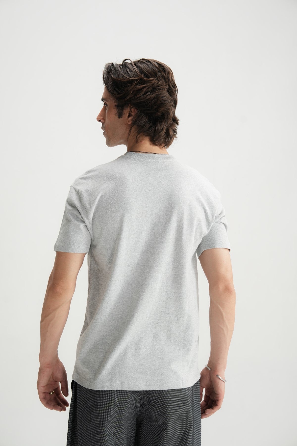 Haider Grey Tee - Brackets
