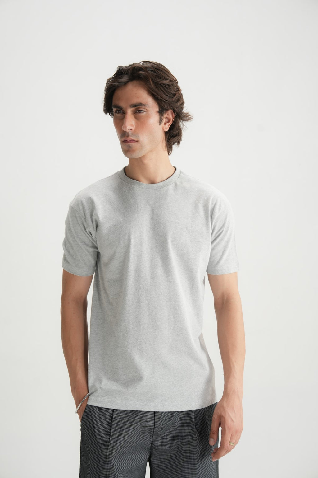 Haider Grey Tee - Brackets