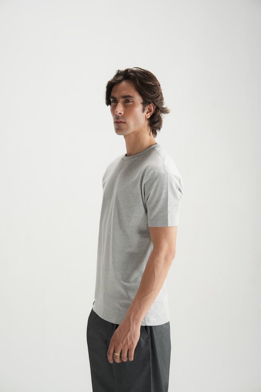 Haider Grey Tee - Brackets