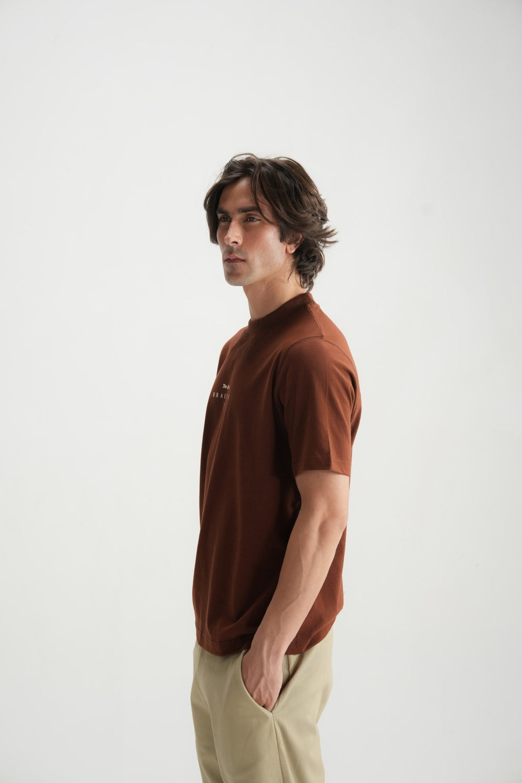 Rustic Brown Graphic Tee - Brackets