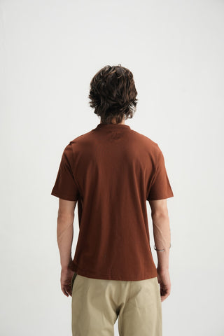 Rustic Brown Graphic Tee - Brackets