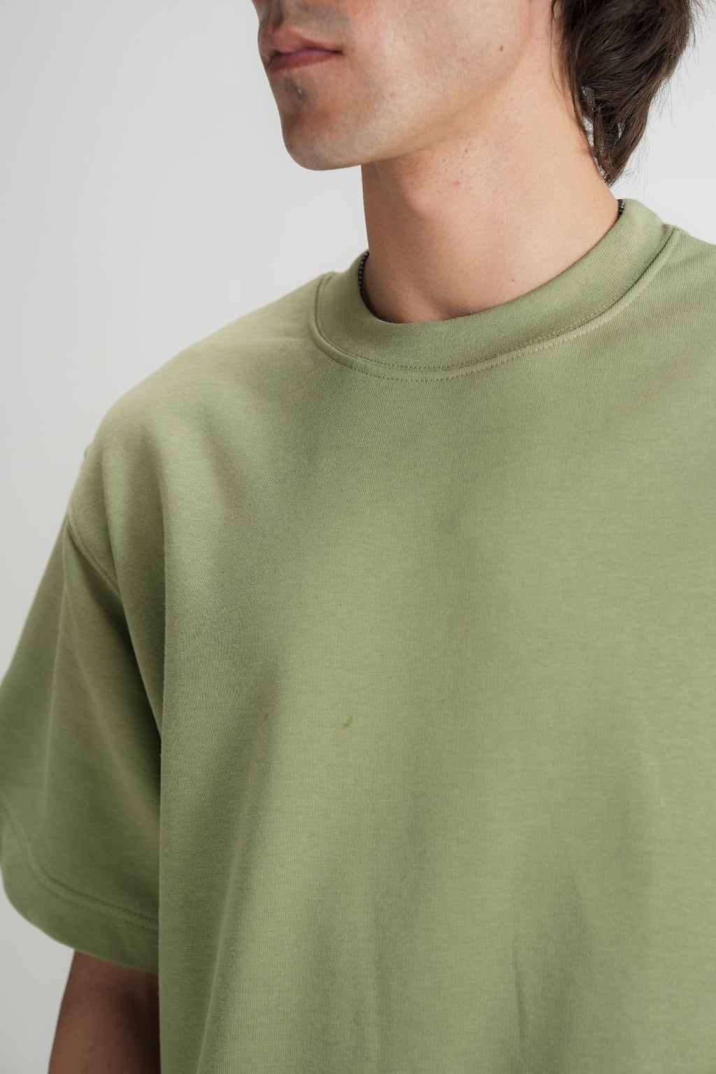 Aspen Green Terry Tee - Brackets