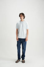 Cloud Blue Tee - Brackets