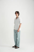 Barely Blue Resort Shirt - Brackets