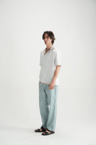 Barely Blue Resort Shirt - Brackets