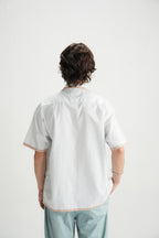 Barely Blue Resort Shirt - Brackets