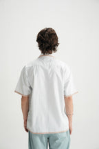 Barely Blue Resort Shirt - Brackets