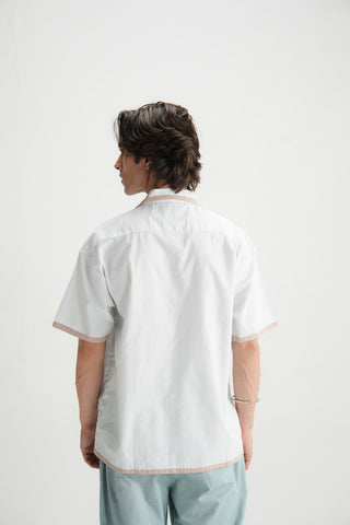 Barely Blue Resort Shirt - Brackets